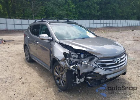 2018 Hyundai Santa Fe Sport 2.0T Ultimate from USA, damaged, VIN 5NMZW4LAXJH069328